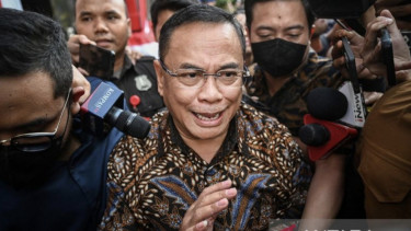 Bupati Pati Sudewo di Gedung Merah Putih KPK 