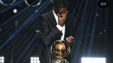 Ousmane Dembele sabet Ballon d Or 2025
