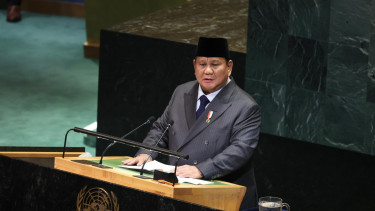 Presiden Prabowo Subianto hadiri KTT Solusi Dua Negara di New York