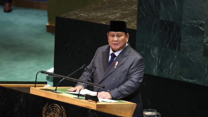 Presiden Prabowo Subianto hadiri KTT Solusi Dua Negara di New York