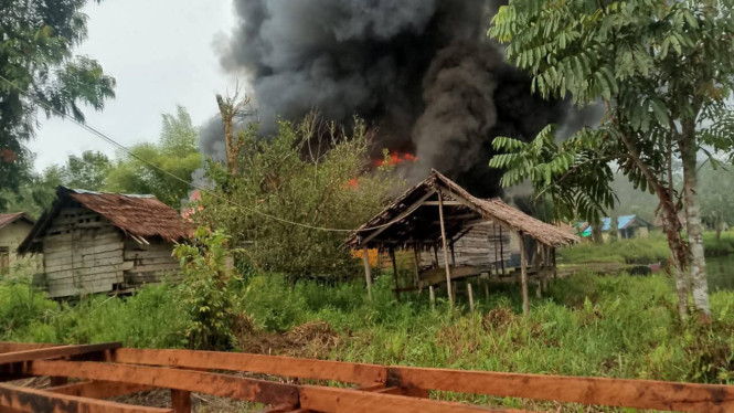 KKB bakar rumah hingga tembak warga sipil di Asmat
