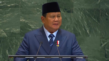 Presiden Prabowo Subianto pidato di Sidang Majelis Umum PBB
