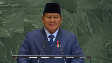 Presiden Prabowo Subianto pidato di Sidang Majelis Umum PBB