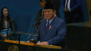 Presiden Prabowo Subianto pidato di Sidang Majelis Umum PBB