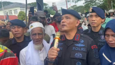 Komandan Satuan Brimob Polda Maluku, Kombes Pol Dr. Irfan S.P. Marpaung