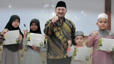 Ketua Forum Silaturahmi Pondok Pesantren se-Tangerang Selatan KH Aditya Warman
