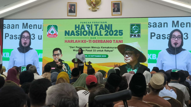 Wakil Menteri Koperasi, Farida Farichah di Kantor DPP PKB
