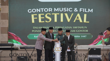 Pondok Modern Darussalam Gontor (PMDG) meresmikan Festival Musik dan Film Santri