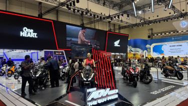 Booth Honda di IMOS 2025