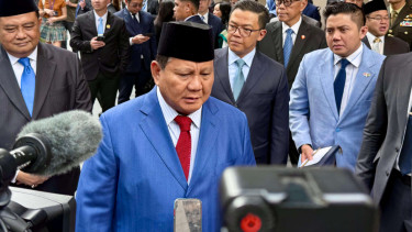 Presiden Prabowo beri keterangan pers di New York