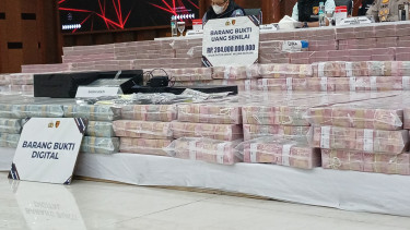 Uang hasil pembobolan rekening dormant