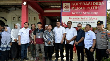 Gubernur Sumatera Utara Bobby Nasution tinjau Koperasi Desa Merah Putih