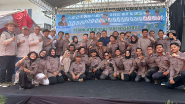 Ratusan petani berkumpul memperingati Hari Tani Nasional di Indramayu