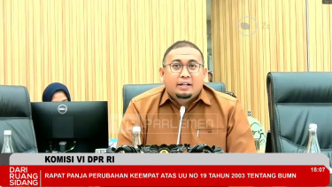 Ketua Panja RUU BUMN Andre Rosiade