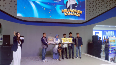 Acara pemenang miliarder Yamaha di IMOS 2025