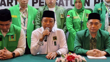 Deklarasi Agus Suparmanto maju Caketum PPP