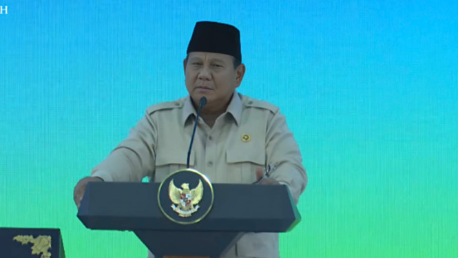Presiden Prabowo hadir di acara KPR FLPP dan serah terima kunci di Cileungsi