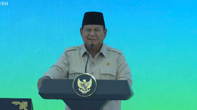 Presiden Prabowo hadir di acara KPR FLPP dan serah terima kunci di Cileungsi