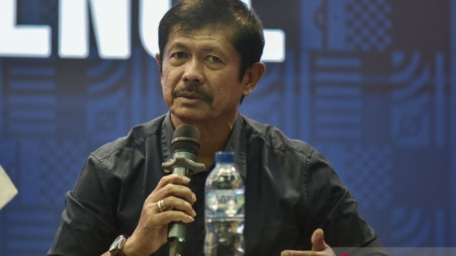 Pelatih Timnas Indonesia U-23 Indra Sjafri