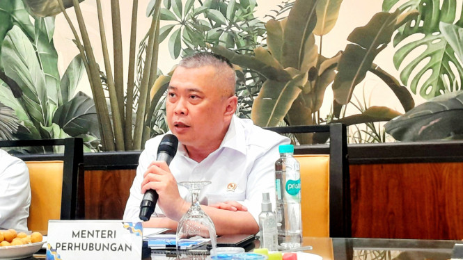 Menteri Perhubungan Dudy Purwagandhi.