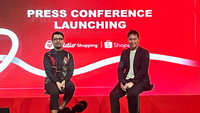 Konferensi Pers Peluncuran Vidio Shopping
