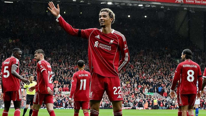 Pemain Liverpool Hugo Ekitike
