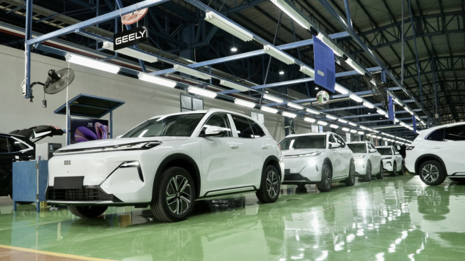 Geely memulai perakitan di Purwakarta
