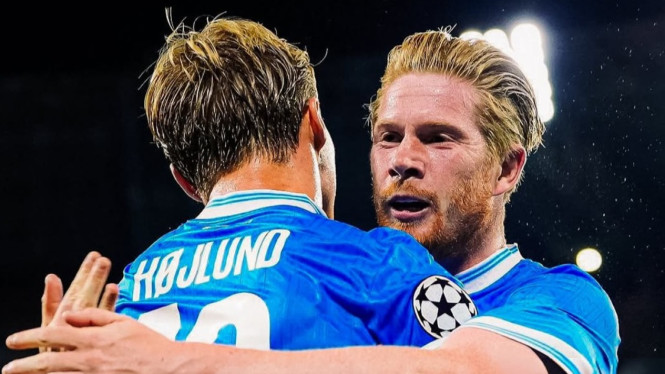 Rasmus Hojlund dan Kevin de Bruyne