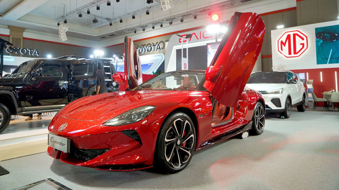 Booth MG di GIIAS Bandung 2025