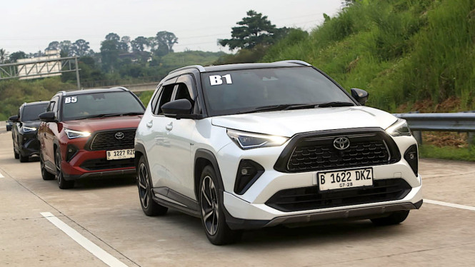 Komunitas TYCI uji konsumsi BBM Toyota Yaris Cross Hybrid