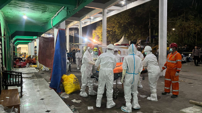Pencarian jenazah tragedi Ponpes Al Khoziny