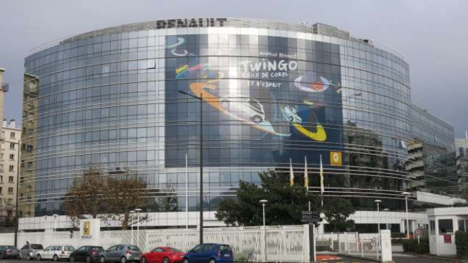 Ilustrasi kantor Renault