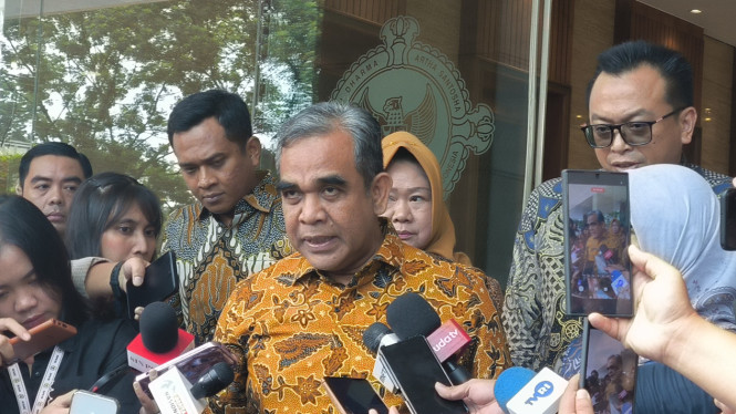 Ketua MPR RI Ahmad Muzani di Kantor BPK, Jakarta Pusat