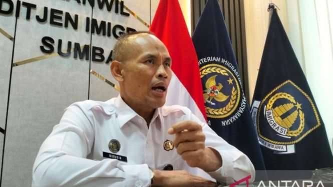 Kepala Kantor Wilayah Direktorat Jenderal Imigrasi Sumbar, Nurudin
