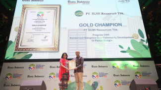 Bumi Resources Raih 2 Penghargaan BISRA 2025 karena Ini