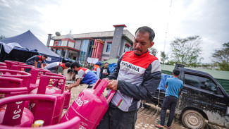 Pastikan Dapur Umum Pengungsian Bencana Sumatera Beroperasi, Pertamina Sudah Kirim 983 Tabung LPG
