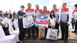 Pertamina Salurkan Ribuan Seragam Sekolah, Secercah Asa Jelang Tahun Ajaran Baru
