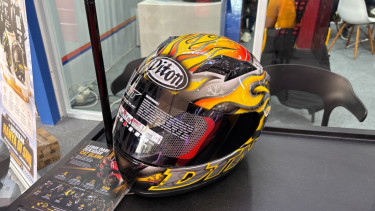 Helm hasil repaint