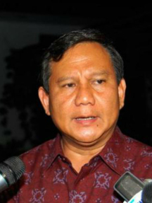 Prabowo Subianto Djojohadikusumo